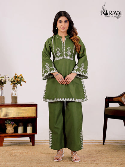Heavy Embroidered Co-ord set