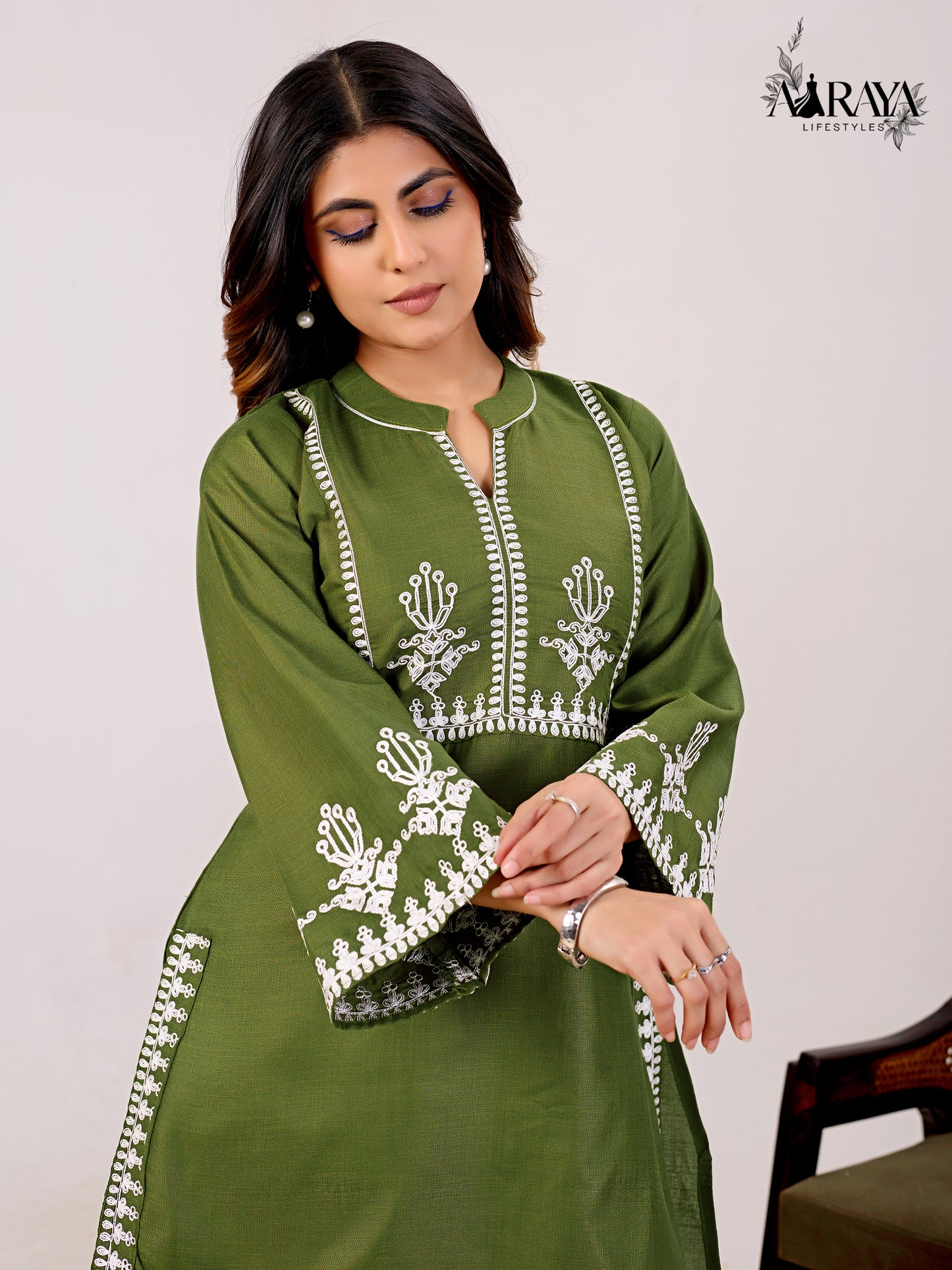 Heavy Embroidered Co-ord set