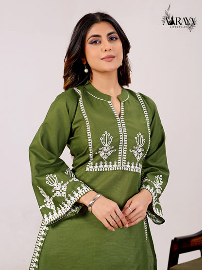 Heavy Embroidered Co-ord set