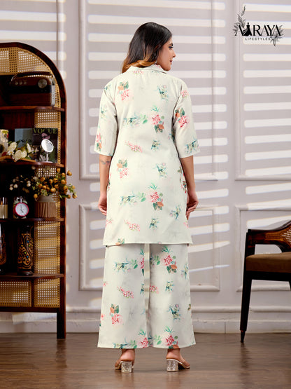 Floral Printed Co-ord Set
