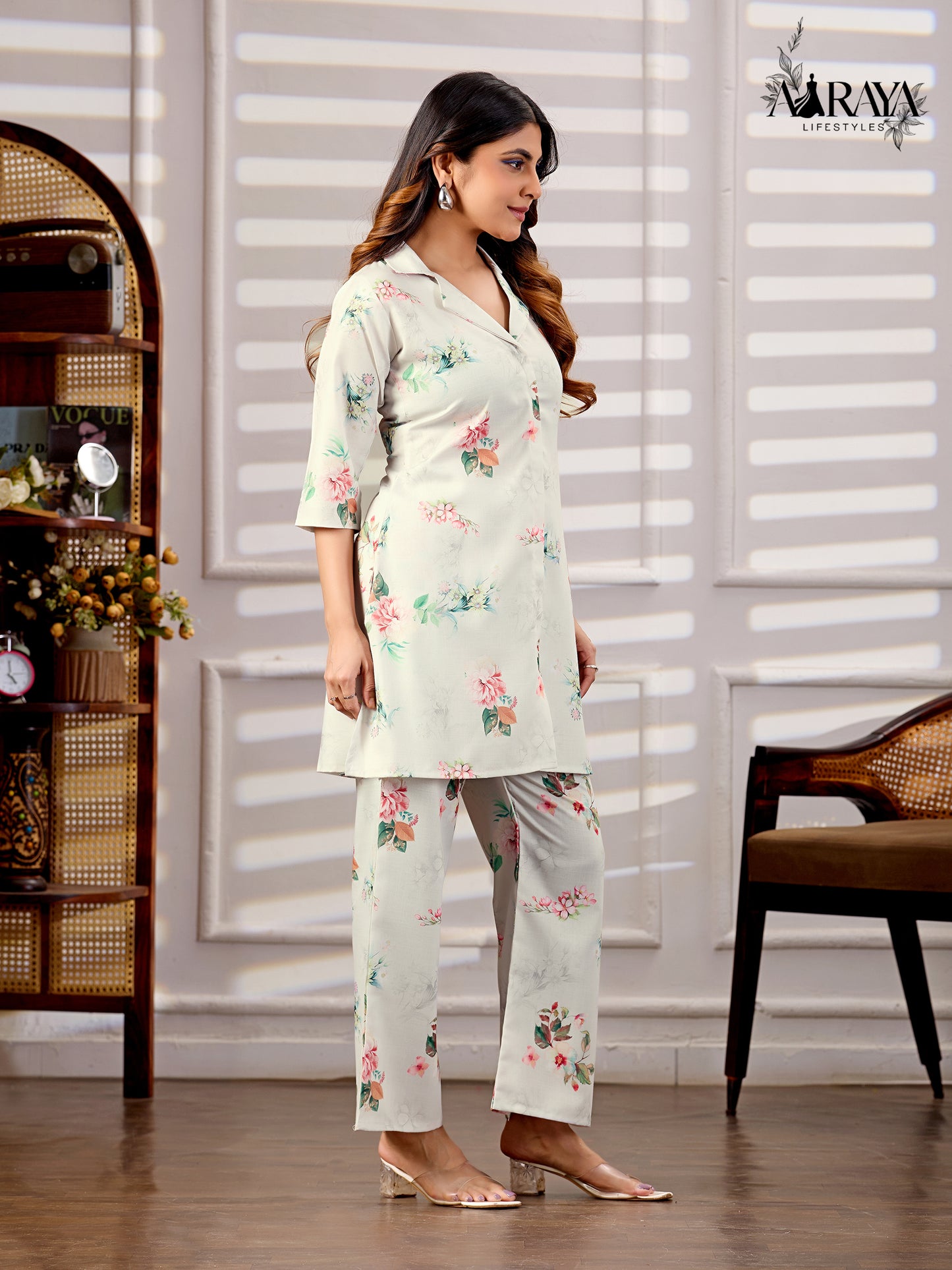 Floral Printed Co-ord Set