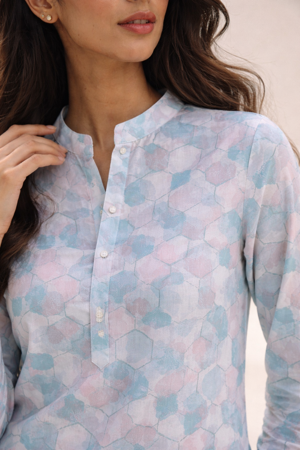 PASTEL GEOMETRIC CO-ORD SET